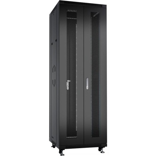 Шкаф монтажный телекоммуникационный напольный ND-05C-42U60/120-BK 19дюйм для распред. и серверн. обо