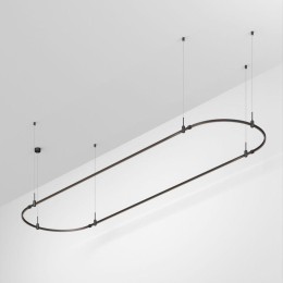 Трек ART-APRIORI-OVAL-HANG-4000х1000 BK IP20 метал. Arlight 048510