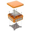 Коробка огнестойкая ОП двухкомпонентная 60-0303-FR6.0-4 Е15-Е120 100х100х40 Промрукав 60-0303-FR6.0-