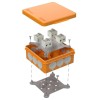 Коробка огнестойкая ОП двухкомпонентная 60-0303-FR6.0-8 Е15-Е120 100х100х40 Промрукав 60-0303-FR6.0-