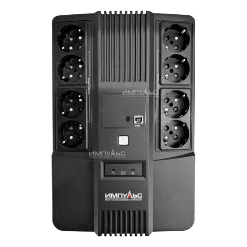 Источник бесперебойного питания Smart Мастер Интерактивная 800В.А/480Вт Tower Schuko LED USB Импульс