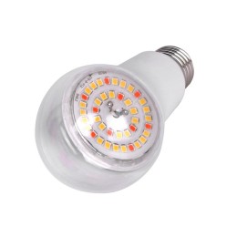 Лампа светодиодная LED-A60-15W/SPFB/E27/CL PLP30WH 15Вт A60 грушевидная прозрачная для растений спек