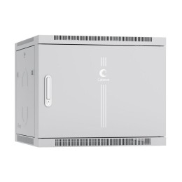 Шкаф телекоммуникационный настенный SH-05F-9U60/45m 19дюйм 9U 600х450х501мм дверь метал. сер. (RAL 7