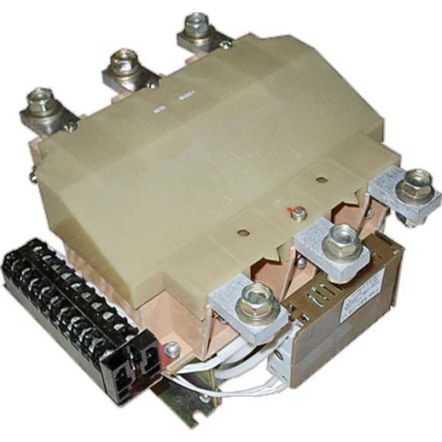 Контактор вакуумный КВ-1-400-3 В3 кат. 220В AC/DC 2НО+2НЗ с блоком включения БВ2 (135323200.01) ЧЭАЗ