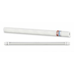 Лампа светодиодная LED-T8R-П-PRO 10Вт линейная прозрачная 6500К холод. бел. G13R 1000лм 230В 600мм п