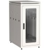 Шкаф сетевой 19дюйм LINEA N 28U 600х1000мм стеклянная передняя дверь сер. ITK LN35-28U61-G