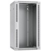 Шкаф телекоммуникационный настенный SH-05F-22U60/45 19дюйм 22U 600х450х1082мм дверь стекло сер. (RAL