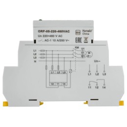 Реле фаз ORF 05 3ф 220-460В AC IEK ORF-05-220-460VAC
