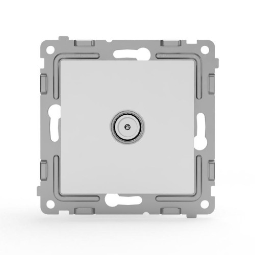 Розетка TV оконечная СП Pixel 1DB механизм бел. TOKOV ELECTRIC TKE-PX-A1O-C01