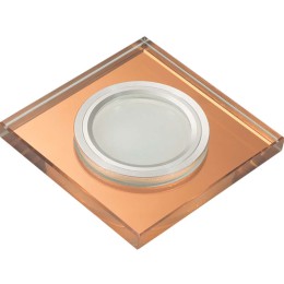 Светильник декоративный Luciole DLS-L107 GU5.3 CHROME/BRONZE GU5.3 хром/стекло/бронз. Fametto Famett