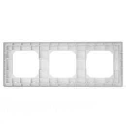 Рамка 3-м Pixel универс. бел. TOKOV ELECTRIC TKE-PX-RM3-C01