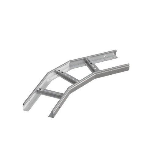 Угол для лотка горизонтальный лестн. 45град. 500х50 1.5мм LGL45-50-500-1.5 INOX304 N КМ LO38160