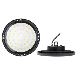 Светильник светодиодный ULY-U34C-200W/6500K IP65 Black 6500К угол 120град. промышленный Uniel UL-000