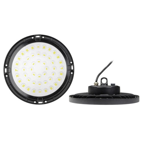 Светильник светодиодный ULY-U34C-200W/6500K IP65 Black 6500К угол 120град. промышленный Uniel UL-000