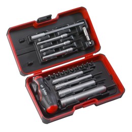 Набор бит SL/PH/Tx/PZ и головок M-TEC с рукояткой SMART в кейсе 20 бит FELO 06082006
