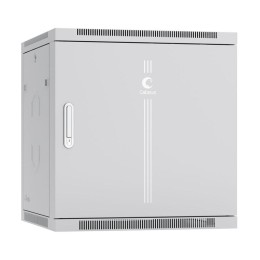 Шкаф телекоммуникационный настенный SH-05F-12U60/60m 19дюйм 12U 600х600х635мм дверь метал. сер. (RAL