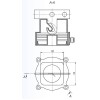 Коробка потолочная для крепления светильника Л253 Михнево 019034