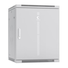 Шкаф телекоммуникационный настенный SH-05F-15U60/60m 19дюйм 15U 600х600х769мм дверь метал. сер. (RAL