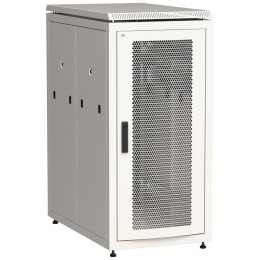 Шкаф сетевой 19дюйм LINEA N 28U 600х1000мм перфорированные двери сер. ITK LN35-28U61-PP