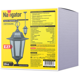 Светильник 80 486 NOF-PG35-004-IP44-E27 NAVIGATOR 80486