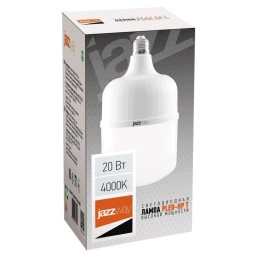 Лампа светодиодная высокомощная PLED-HP-T80 20Вт цилиндр 4000К нейтр. бел. E27 1700лм 220В Pro JazzW