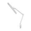 Лампа настольная на струбцине 84LED регулятор яркости бел. Rexant 31-0401