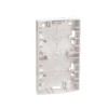 Коробка наружной установки 2-м 89х158х37мм Simon82 графит 82761-38