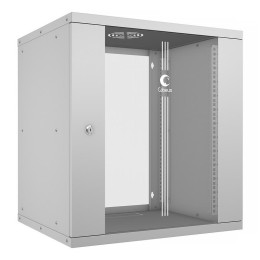 Шкаф телекоммуникационный настенный разборный LIGHT WSC-05D-12U55/45 19дюйм 12U дверь стекло сер. Ca