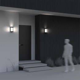 Светильник Baker Street 10Вт 3000К IP65 бра настен. Maytoni O021WL-L10B4K