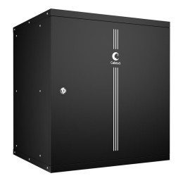 Шкаф телекоммуникационный настенный разборный LIGHT WSC-05D-12U55/45m-BK 19дюйм 12U дверь метал. чер