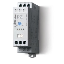 Таймер модульный мультифункциональный (AI DI SW BE CE DE WD) 24…240В AC/DC 1CO 16А 22.5мм регулировк