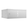 Шкаф телекоммуникационный настенный разборный LIGHT WSC-05D-4U55/45m 19дюйм 4U дверь метал. сер. Cab