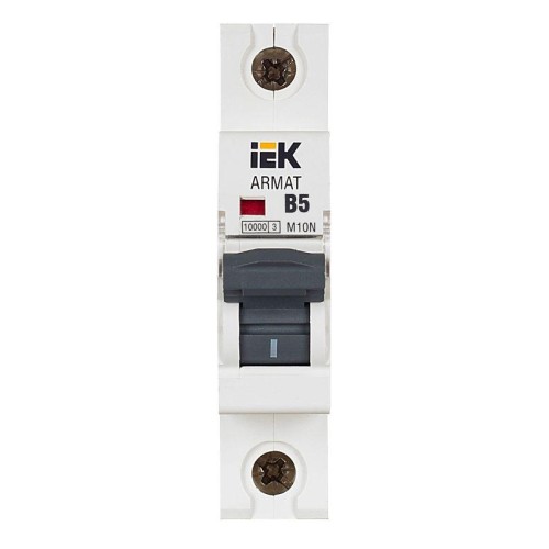 Выключатель автоматический модульный 1п B 5А M10N ARMAT IEK AR-M10N-1-B005