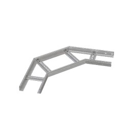 Угол для лотка горизонтальный лестн. 90град. 600х50 1.2мм LGL90-50-600-1.2 INOX304 N КМ LO37648