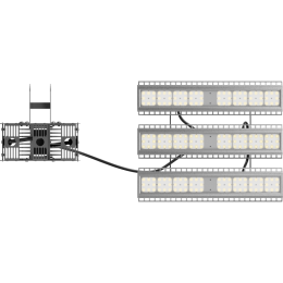 Светильник светодиодный HB LED 225 D60 (EXTREME) 5000К потолочный СТ 1224001840