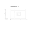 Разделитель для лотка H=80мм L3000 Промрукав PR16.0611