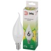 Лампа светодиодная GREEN LINE BXS-6W-830-E14 GL 6Вт свеча на ветру 3000К свет тепл. E14 Эра Б0067119