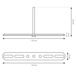 Крепление для реечного полотка GAUSS Shop Lighting GAUSS 983627