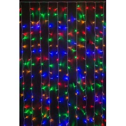 Гирлянда светодиодная "Занавес водопад" 93 663 NGF-C01-01 1.3х1.4м 260LED RGBY IP44 TR Navigator 936