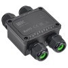 Коробка распределительная герметичная WTP-403 4 ввода IP68 IEK UWB10-H-450-41-04-68