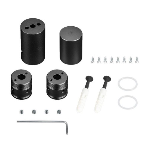 Крепление MOONLIGHT-VT-CEILING-D18 Black металл (комплект) Arlight 048591