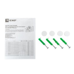 Щит распределительный навесной Unix 1х24мод. IP41 бел. дверь PROxima EKF ux-1x24-nw