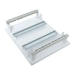 Щит распределительный навесной Unix 2х12мод. IP41 бел. дверь PROxima EKF ux-2x12-nw