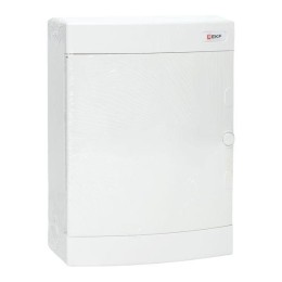 Щит распределительный навесной Unix 2х12мод. IP41 бел. дверь PROxima EKF ux-2x12-nw