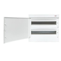 Щит распределительный навесной Unix 2х18мод. IP41 бел. дверь PROxima EKF ux-2x18-nw