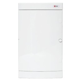 Щит распределительный навесной Unix 3х12мод. IP41 бел. дверь PROxima EKF ux-3x12-nw