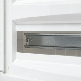 Щит распределительный навесной Unix 3х18мод. IP41 бел. дверь PROxima EKF ux-3x18-nw