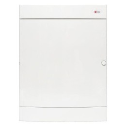 Щит распределительный навесной Unix 3х18мод. IP41 бел. дверь PROxima EKF ux-3x18-nw