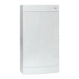 Щит распределительный навесной Unix 4х18мод. IP41 бел. дверь PROxima EKF ux-4x18-nw