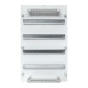 Щит распределительный навесной Unix 4х18мод. IP41 бел. дверь PROxima EKF ux-4x18-nw